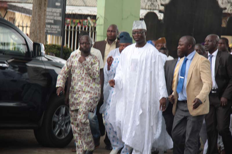  - Arrival of Gani Adams, OPC leader